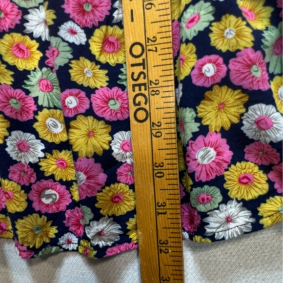 Lulus Womens Exclusive Poppy Hour Floral Print Mini Dress Medium Multicolor Boho - Picture 7 of 9